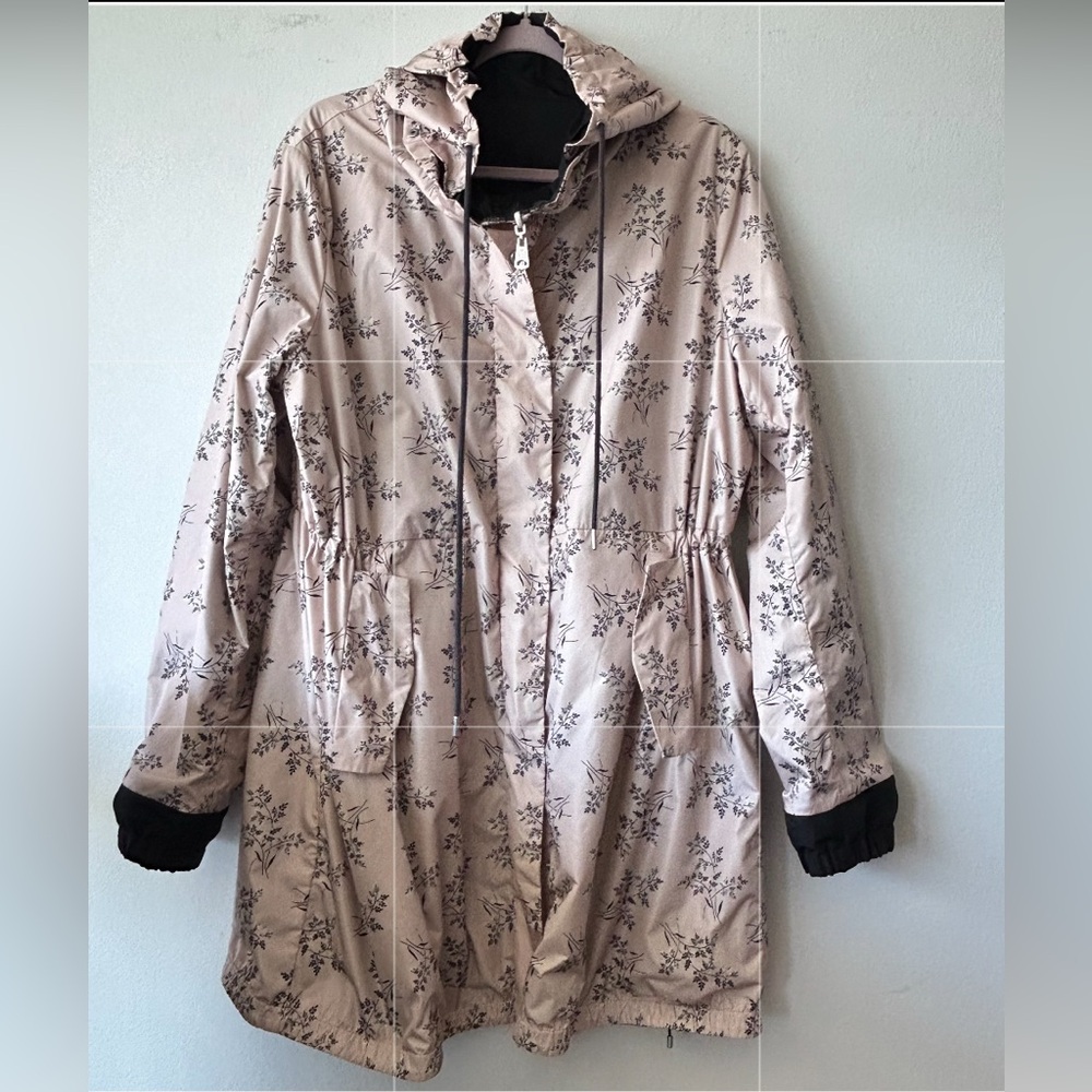 MaxMara Weekend Reversible Floral Raincoat